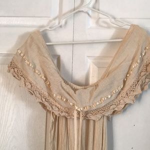 Handmade muslin dress